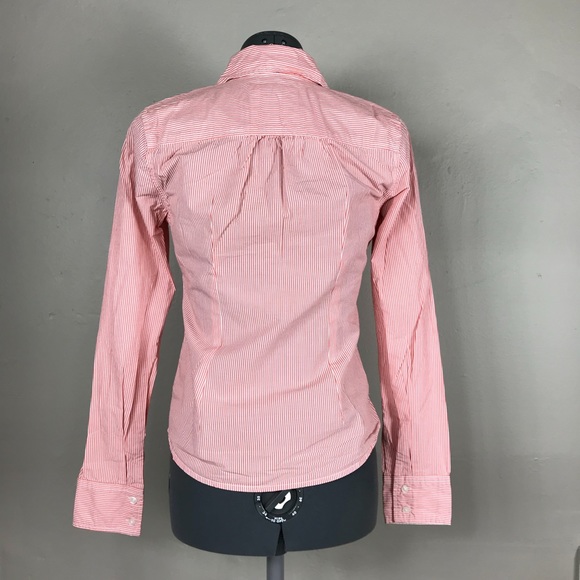 AE Vertical Skinny Stripe Button Down - Picture 4 of 6